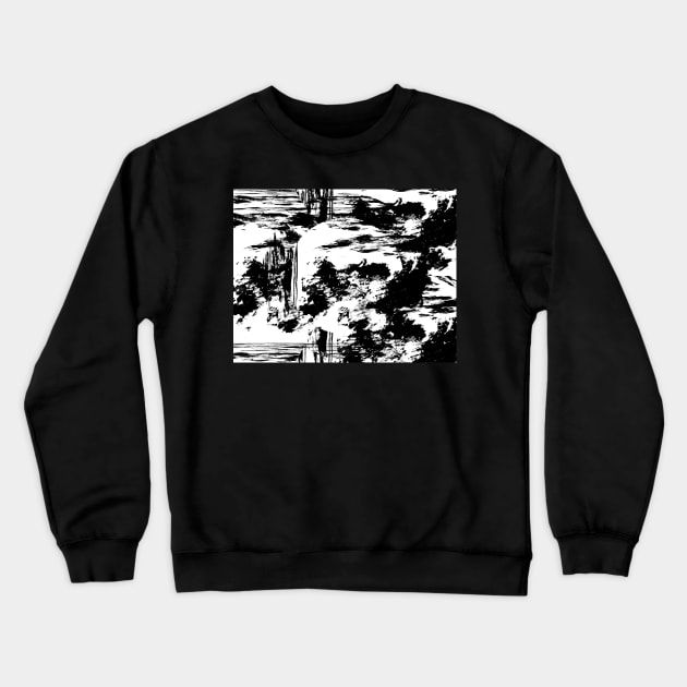 Moonlight Scenery Crewneck Sweatshirt by SpieklyArt